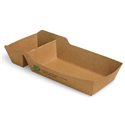 Snack Box A9+1 (A22) Cardboard "100% FAIR" 120 x 70 x 35mm - Horecavoordeel.com