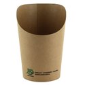 Scoop Beker Wrap Cups 230ml 8oz "100% Fair" 113 x 80 x 60mm Horecavoordeel.com