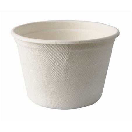 Soup Bowls made of Sugarcane "Pure" 3ml Ø 100 x 64mm White - Horecavoordeel.com