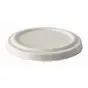 Lids for Soup container Sugarcane "Pure" Ø 100mm White. - Horecavoordeel.com