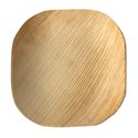 Plates made of Palmleaf "Pure" Rectangular 100 x 100 x 15mm - Horecavoordeel.com