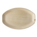 Serving Trays made of Palm Leaf "Pure" Oval 37cm x 25cm x 3cm - Horecavoordeel.com