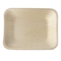 Serving Trays made of Palm Leaf "Pure" Rectangular 16cm x 12cm x 2,5cm - Horecavoordeel.com