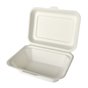 Menuboxen Sugarcane "Pure" 1-compt. 180 x 125 x 60mm White - Horecavoordeel.com