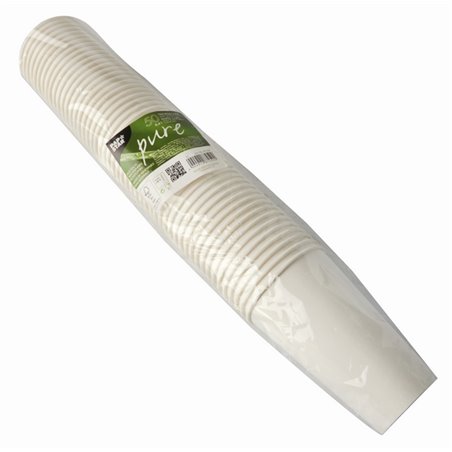 Drinkbekers 400ml "Pure" Wit Karton Ø 90 x 139mm Horecavoordeel.com