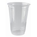 Drinkbekers 400ml "Pure" PLA Glashelder "voor Koude Dranken" Ø 95 x 127mm Horecavoordeel.com