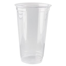 Drinkbekers 500ml "Pure" PLA Glashelder "voor Koude Dranken" Ø 95 x 151,4mm Horecavoordeel.com