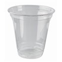 Drinkbekers 200ml "Pure" PLA Glashelder "voor Koude Dranken" Ø 95 x 95,9mm Horecavoordeel.com