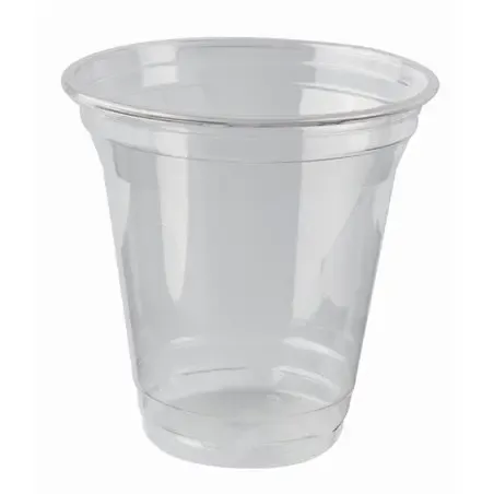 Drinking Cups PLA "Pure" 200ml Ø 95mm 9,59cm "Crystal Clear" "For Cold Drinks" - Horecavoordeel.com