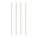 Paper Straws "Pure" Ø 6mm x 20cm White - Horecavoordeel.com