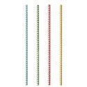 Paper Straws "Pure" Ø 6mm x 20cm Colour variables "Zig-Zag" - Horecavoordeel.com