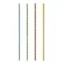 Drinkrietjes Papier "Pure" Kleuren Assortiment "Zig-Zag" Ø 6 x 200mm Horecavoordeel.com