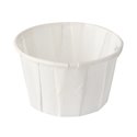 Sauce Cups Paper "Pure" Round 60ml Ø 54 x 36mm White - Horecavoordeel.com