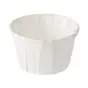Sauce Cups Paper "Pure" Round 60ml Ø 54 x 36mm White - Horecavoordeel.com