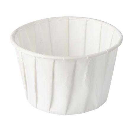 Sauce Cups Paper "Pure" Round 90ml Ø 63 x 50mm White - Horecavoordeel.com