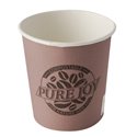 Drinkbekers 100ml "Pure" Karton Paars "Pure Joy" Ø 60 x 60mm Horecavoordeel.com