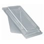 Sandwichbox PLA met Klapdeksels "Pure" Rechthoek Glashelder Middel 70 x 100 x 178mm Horecavoordeel.com