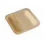Amuse Plates made of Wood "Pure" Rectangular 140 x 140mm - Horecavoordeel.com