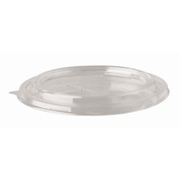 Lid for Salad Bowl PLA "Pure" Round Ø 150 x 20mm Transparent - Horecavoordeel.com