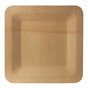 Plates made of Bamboe "Pure" Rectangular 15 x 230 x 230mm - Horecavoordeel.com