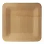Plates made of Bamboe "Pure" Rectangular 15 x 230 x 230mm - Horecavoordeel.com