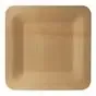 Plates made of Bamboe "Pure" Rectangular 15 x 255 x 255mm - Horecavoordeel.com