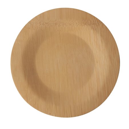 Borden Bamboe "Pure" 1-Vak Ø 180 x 15mm Horecavoordeel.com