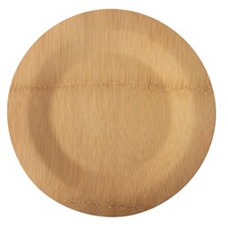 Borden Bamboe "Pure" 1-Vak Ø 230 x 15mm Horecavoordeel.com