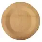 Plates made of Bamboe "Pure" 1-compt. Ø 230 x 15mm - Horecavoordeel.com