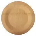 Plates made of Bamboe "Pure" 1-compt. Ø 280 x 15mm - Horecavoordeel.com