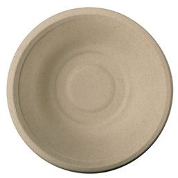 Schalen 500ml Suikerriet "Pure" Rond "Naturel" Ø 155 x 54mm Horecavoordeel.com