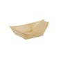 Amuse Trays Wood "Pure" 85 x 55mm "Boat" - Horecavoordeel.com