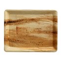 Serving Trays made of Palm Leaf "Pure" Rectangular 260 x 320 x 20mm - Horecavoordeel.com