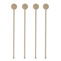 Stirring Sticks Bamboo "Pure" 180mm "Coin" - Horecavoordeel.com