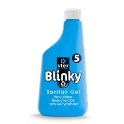 Tip Cap White for Bottle Blinky 5 Sanitary Gel Blue