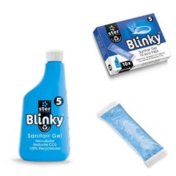 Blinky 5 Sanitair Gel eco-tabs (Blauw)