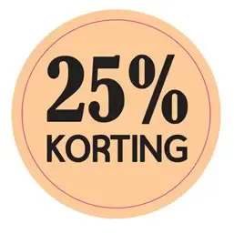 Label Round 35mm 30% DISCOUNT (KM)