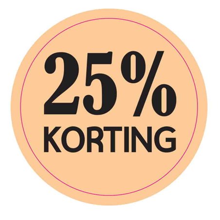 Label Round 35mm 30% DISCOUNT (KM)