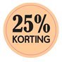 Etiket Rond 35mm 30 PROCENT KORTING (KM)