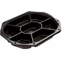 Catering platters - trays Black 7-vaks CS 335-250 335x250mm (click platter) - Horecavoordeel.com