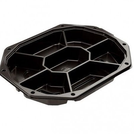 Catering platters - trays Black 7-vaks CS 335-250 335x250mm (click platter) - Horecavoordeel.com