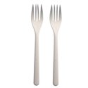 Forks White "Bio PP" Extra Sturdy 185mm