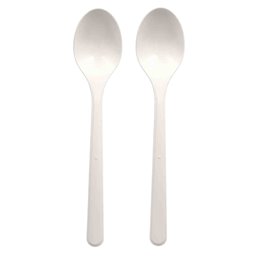 Spoons White "Bio PP" Extra Sturdy 185mm