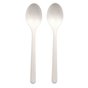 Spoons White "Bio PP" Extra Sturdy 185mm