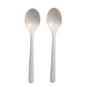 Coffee Spoons White "Bio PP" Extra Sturdy 130mm