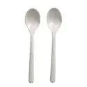 Coffee Spoons White "Bio PP" Extra Sturdy 130mm