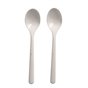 Coffee Spoons White "Bio PP" Extra Sturdy 130mm