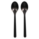 Spoons Black "Bio PP" Extra Sturdy 185mm