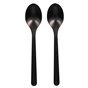 Spoons Black "Bio PP" Extra Sturdy 185mm