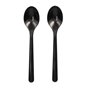 Coffee Spoons Black "Bio PP" Extra Sturdy 130mm